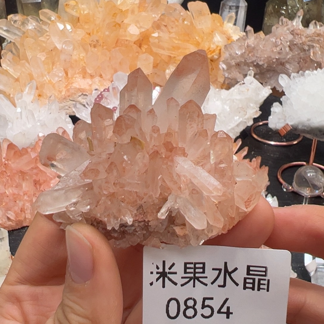 未镶嵌水晶珠宝半成品