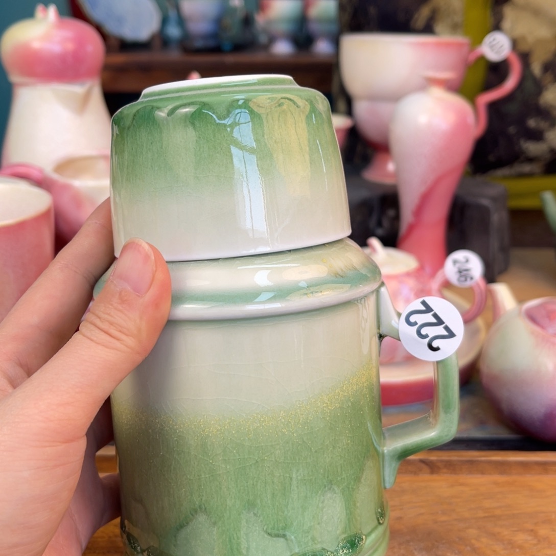 摆件木夕陶瓷手工茶器
