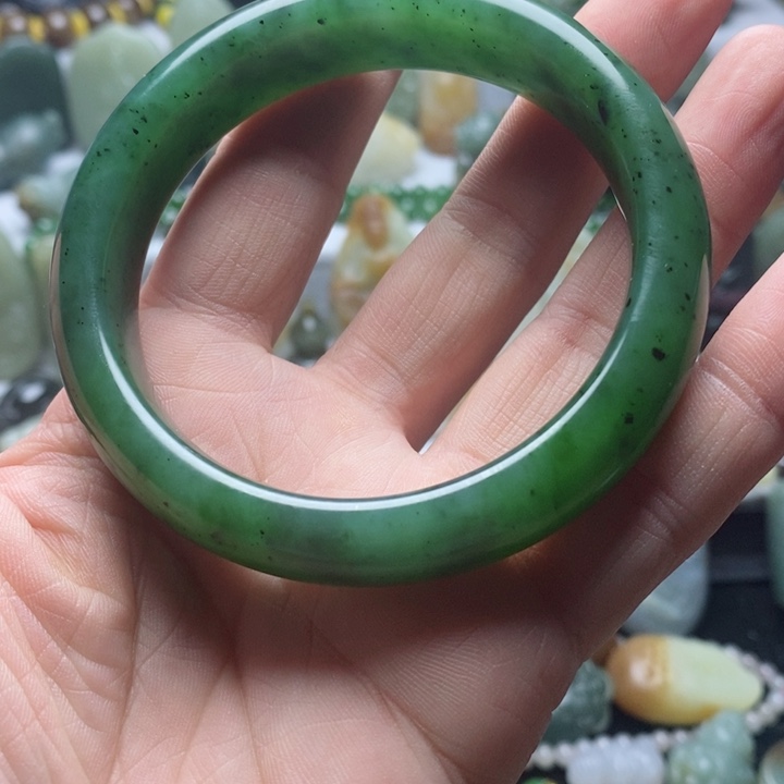 和田玉58圈口未镶嵌