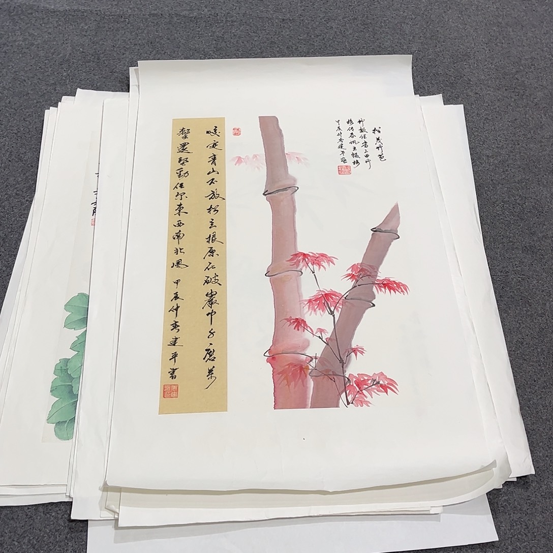 国画D国画作品单幅任发