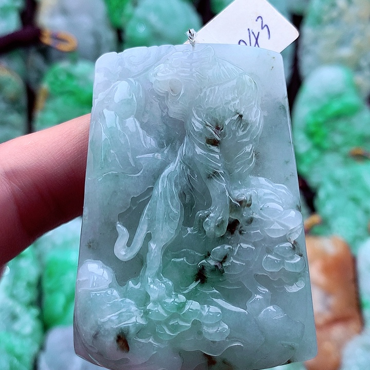 翡翠吊坠(不含链)未镶嵌