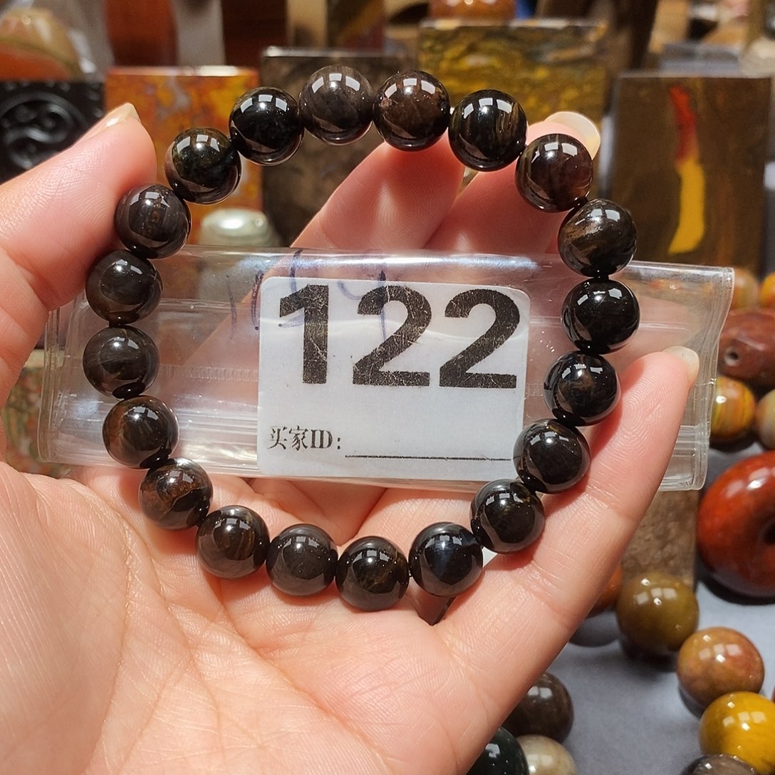 硅化玉天然北票硅化玉手串未镶嵌