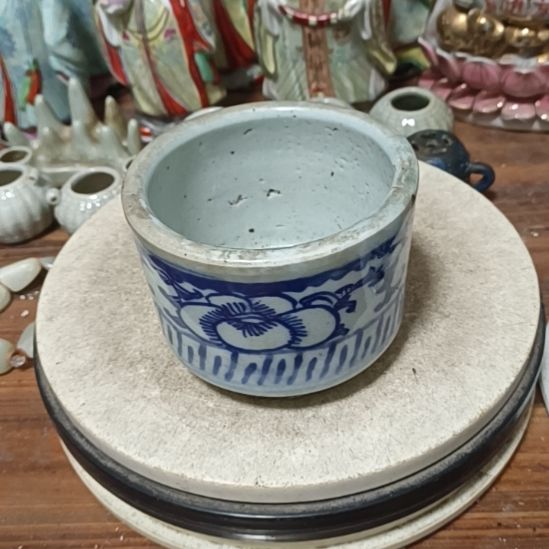 摆件陶青花陶瓷摆件青花陶瓷摆件青花陶瓷