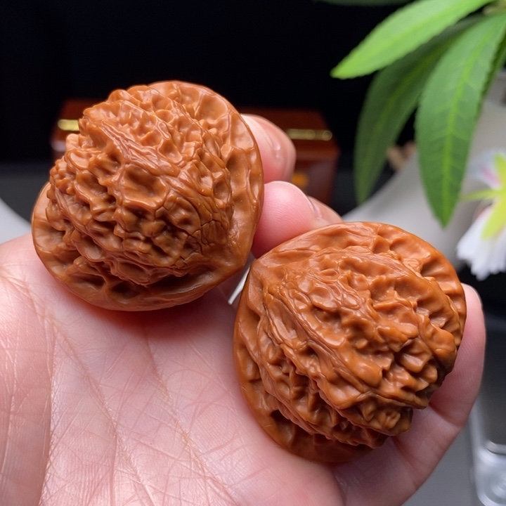 文玩核桃把件宫灯42