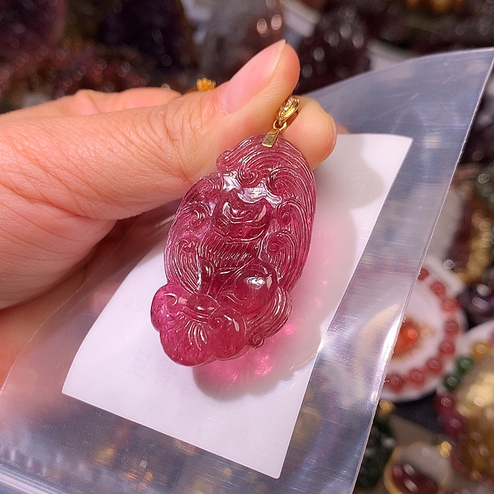 碧玺颈饰未镶嵌订制