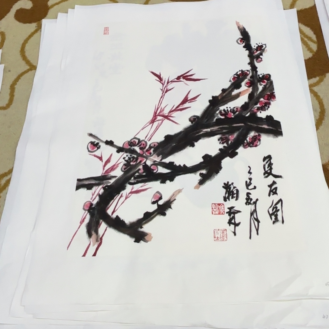 国画国画老师作品刘