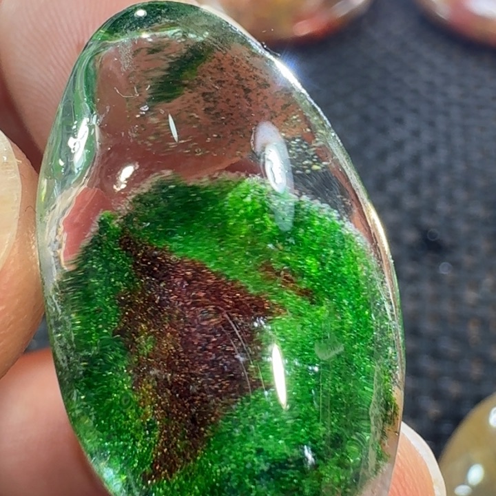 水晶吊坠(不含链)未镶嵌心**内