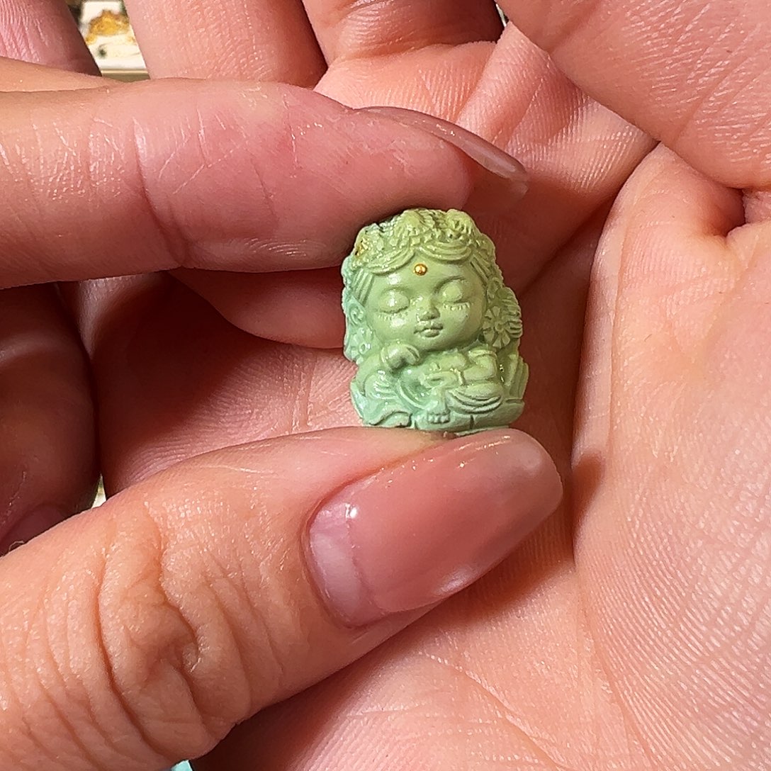 绿松石配件未镶嵌配件