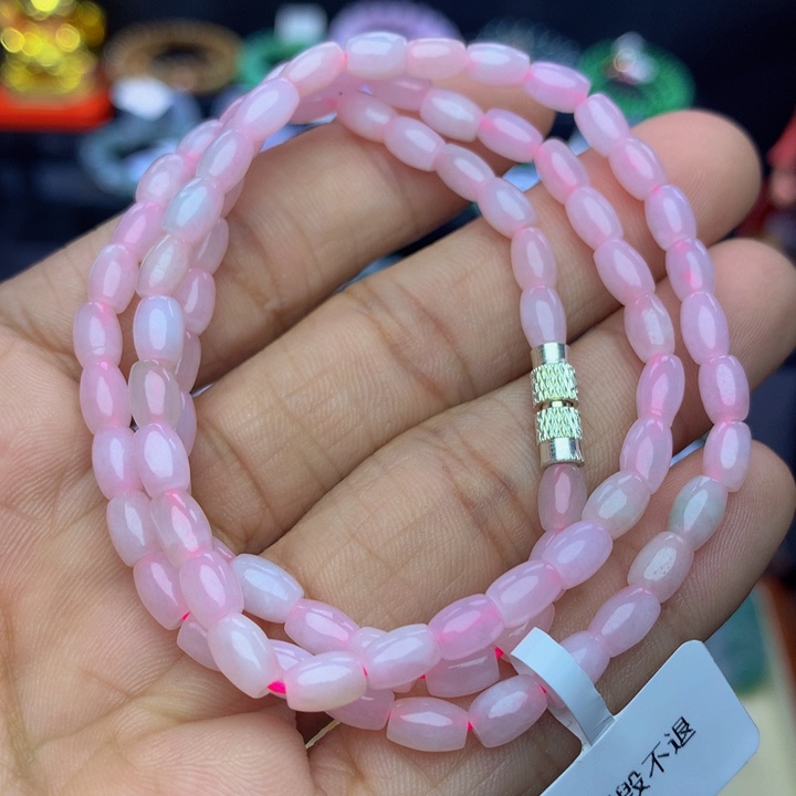 翡翠手链未镶嵌翡翠 