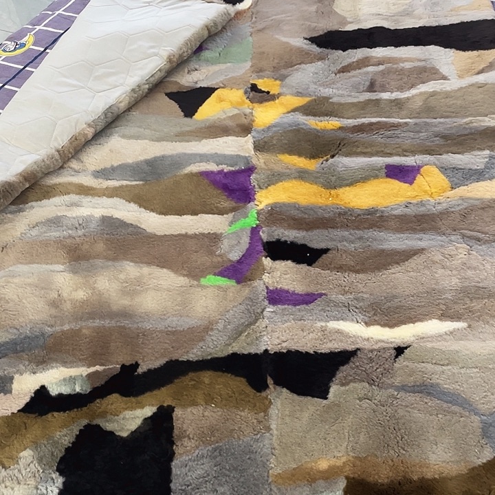 羊羔毛床毯保暖舒服