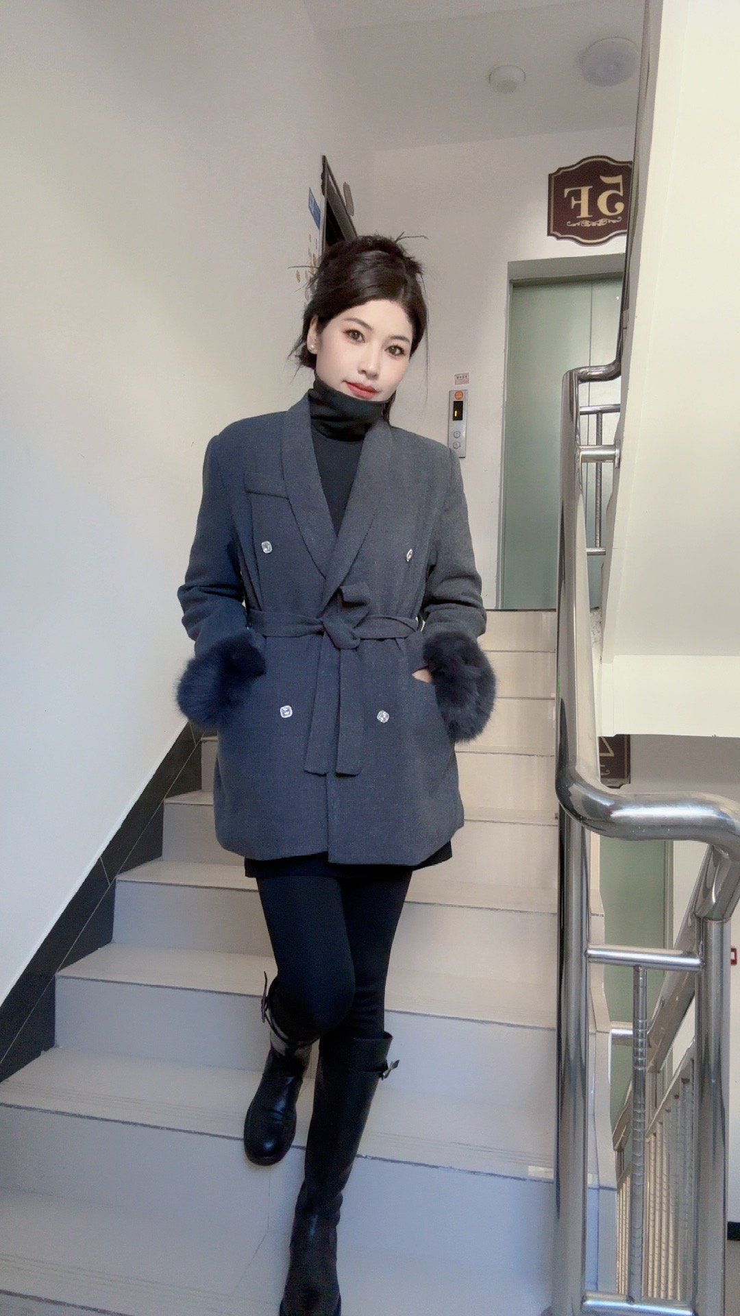 夏古百搭系带小香风外套