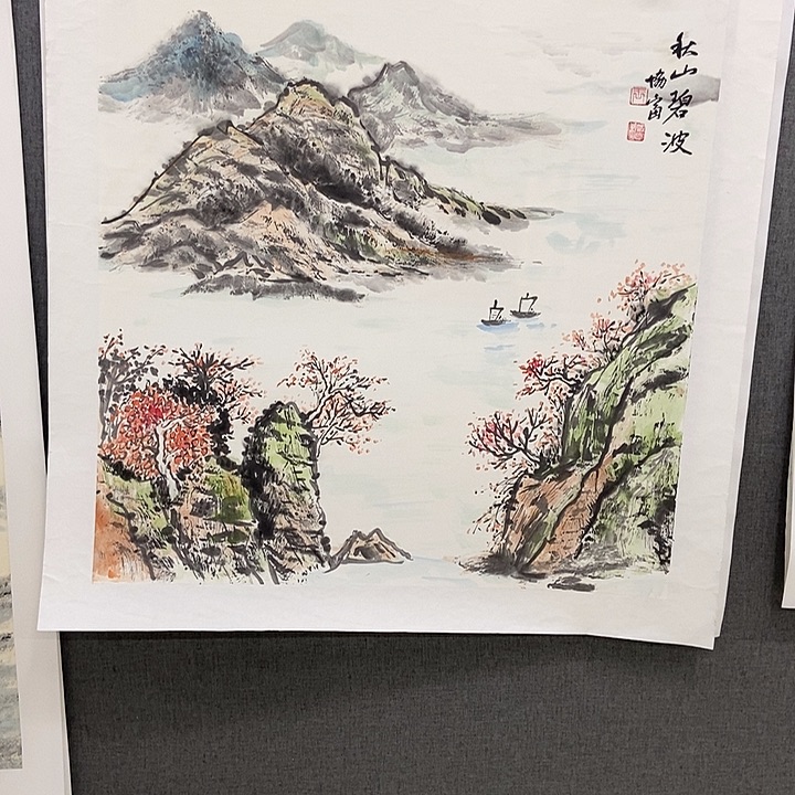 国画手写手绘作品150