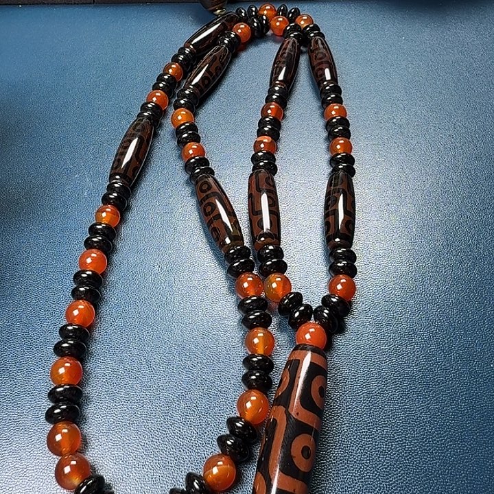 玛瑙/玉髓未镶嵌吊坠(赠链)