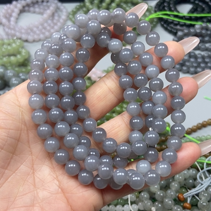 和田玉颈饰未镶嵌8