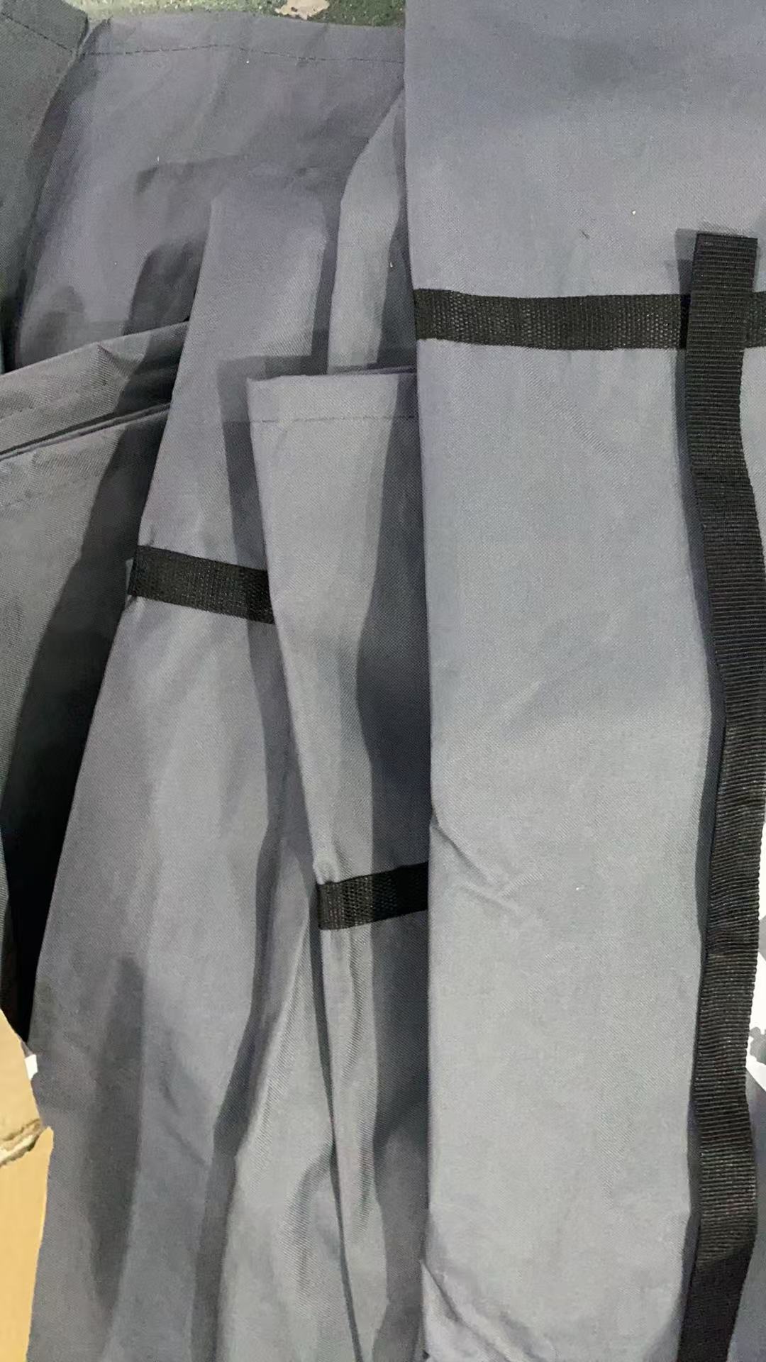 灰色长条纯色款收纳袋 发1个 瑕疵介意勿拍