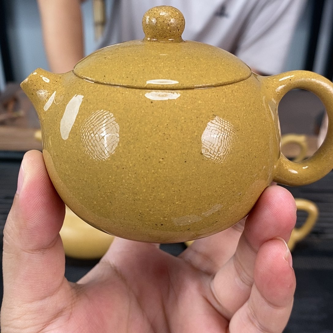 茶壶紫砂黄金段泥西施