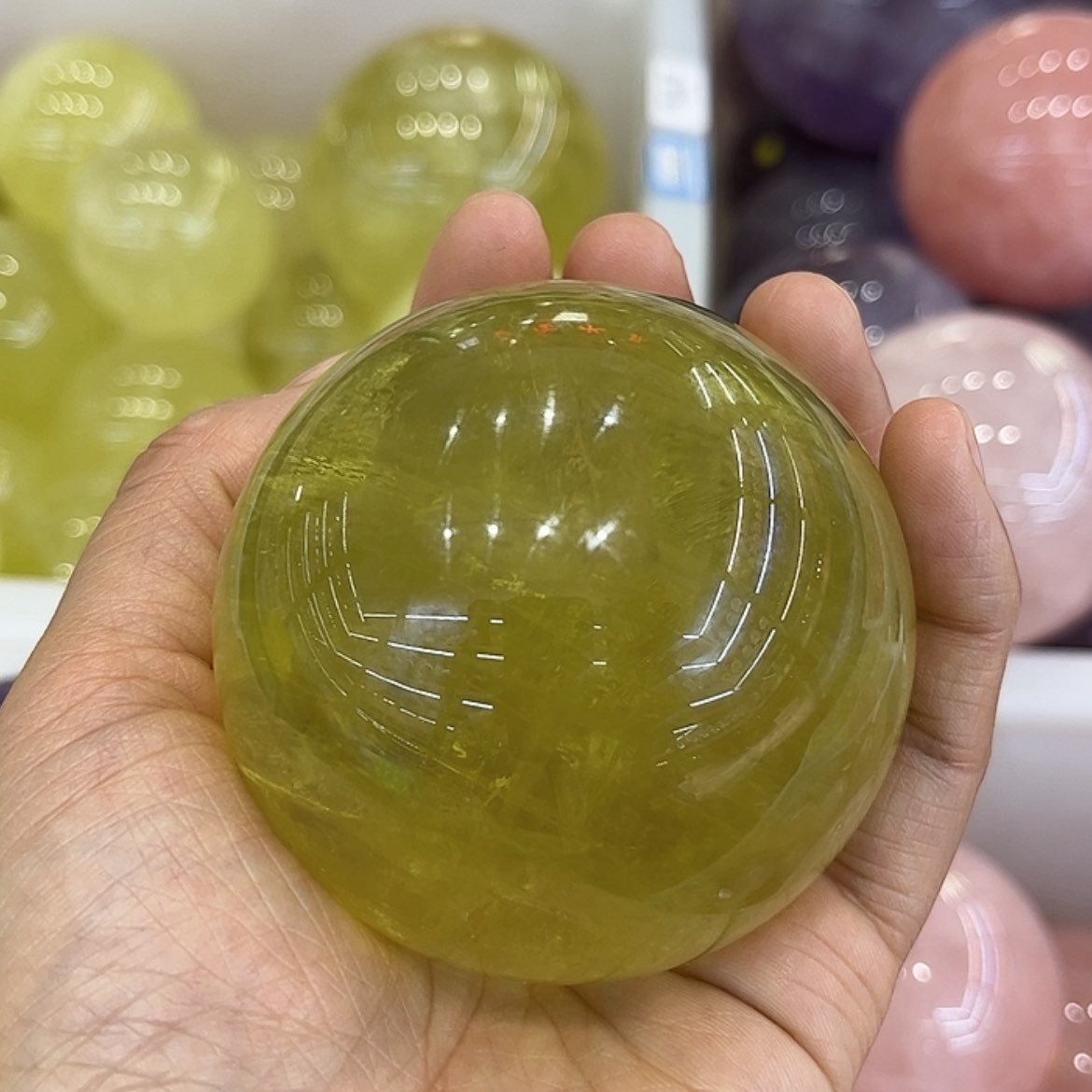 【闪购商品】水晶摆件球未镶嵌