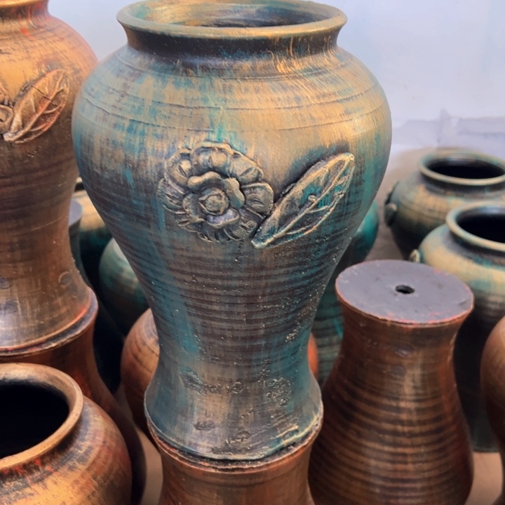 16.6-1高29口13绿金鱼尾金花