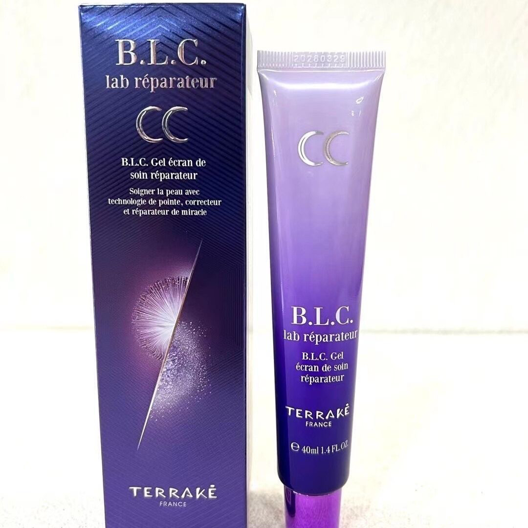 terrake法国天芮BLC多元修护滋润隔离保湿CC滋养40ml有防伪码正品