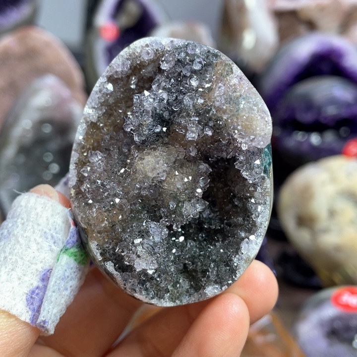 水晶摆件未镶嵌捡漏