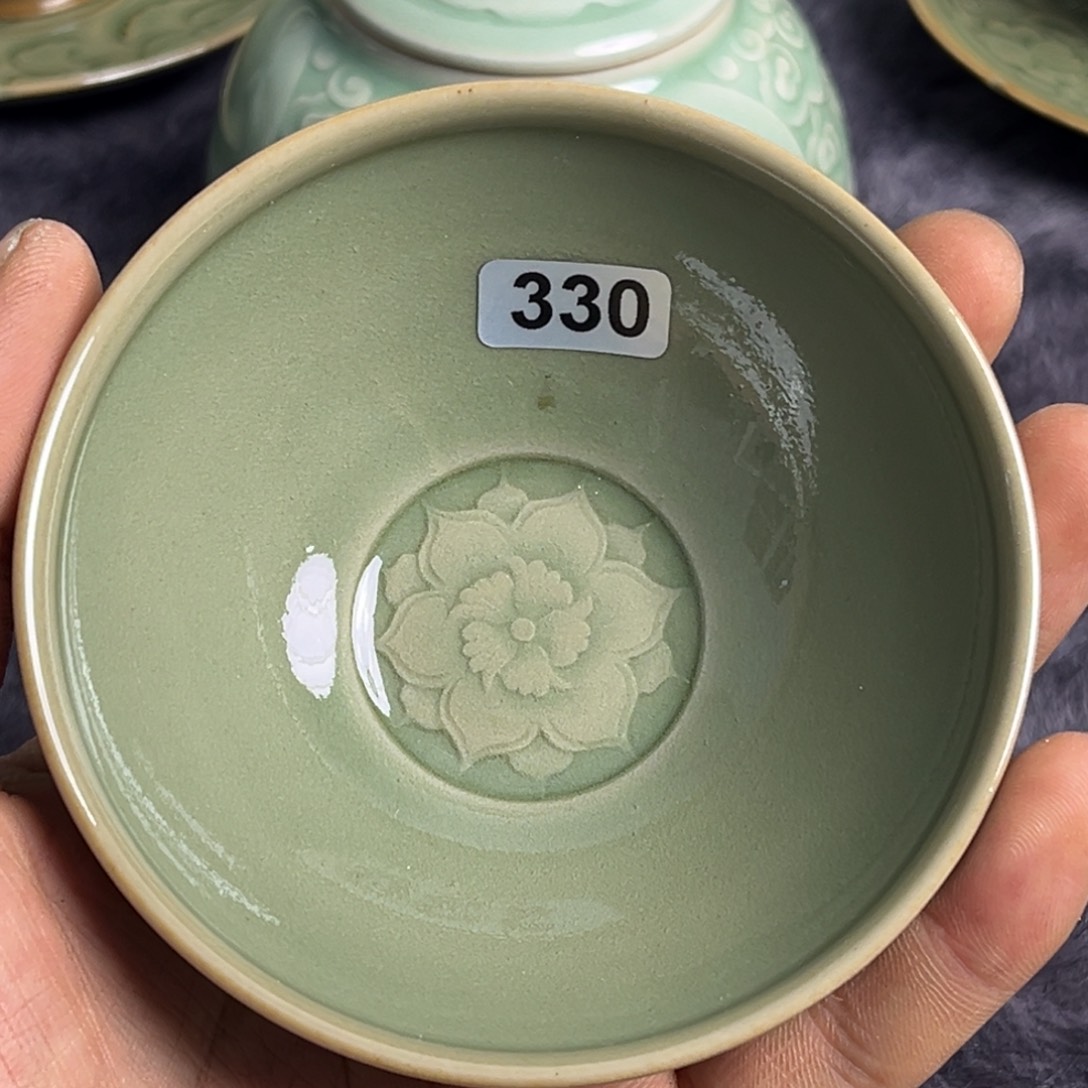瓷老货手工微瑕特价 330