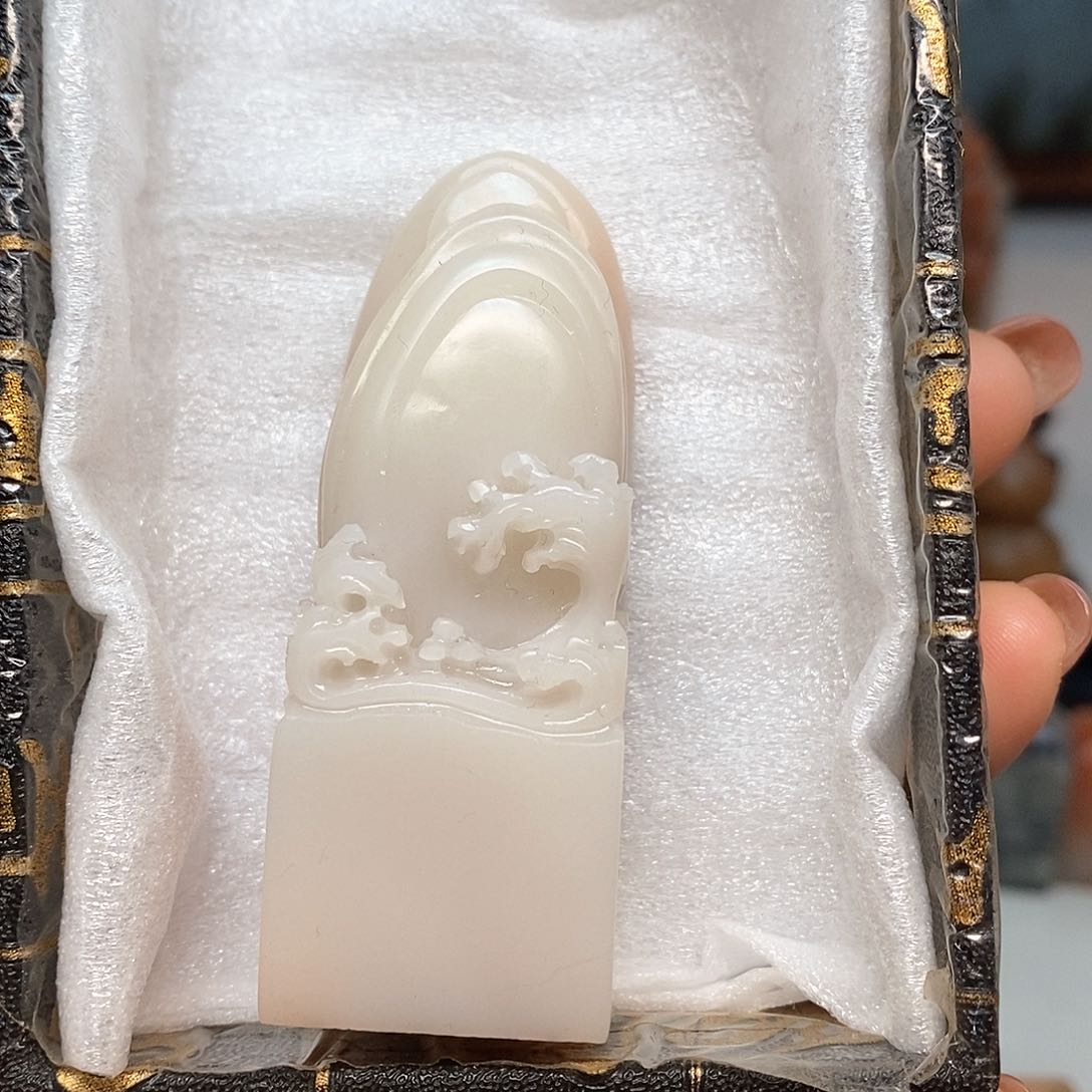 老挝石2.5x2.5定制专属浪花
