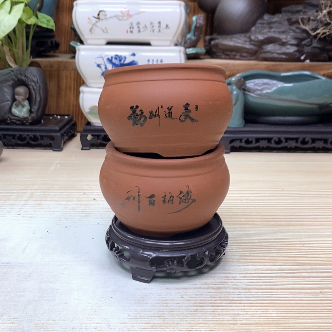 紫砂花盆紫砂花盆抢购花瓶