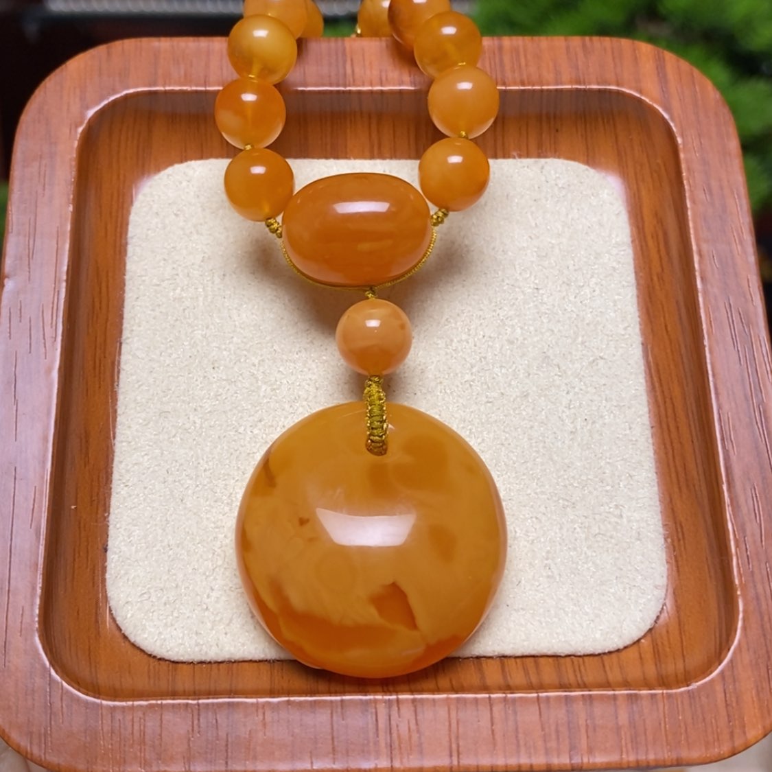 【闪购商品】蜜蜡颈饰未镶嵌项链