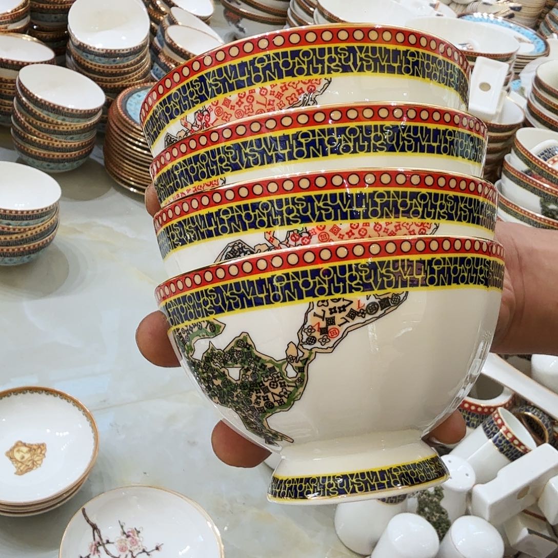 瓷片骨瓷餐具陶瓷高温工厂清