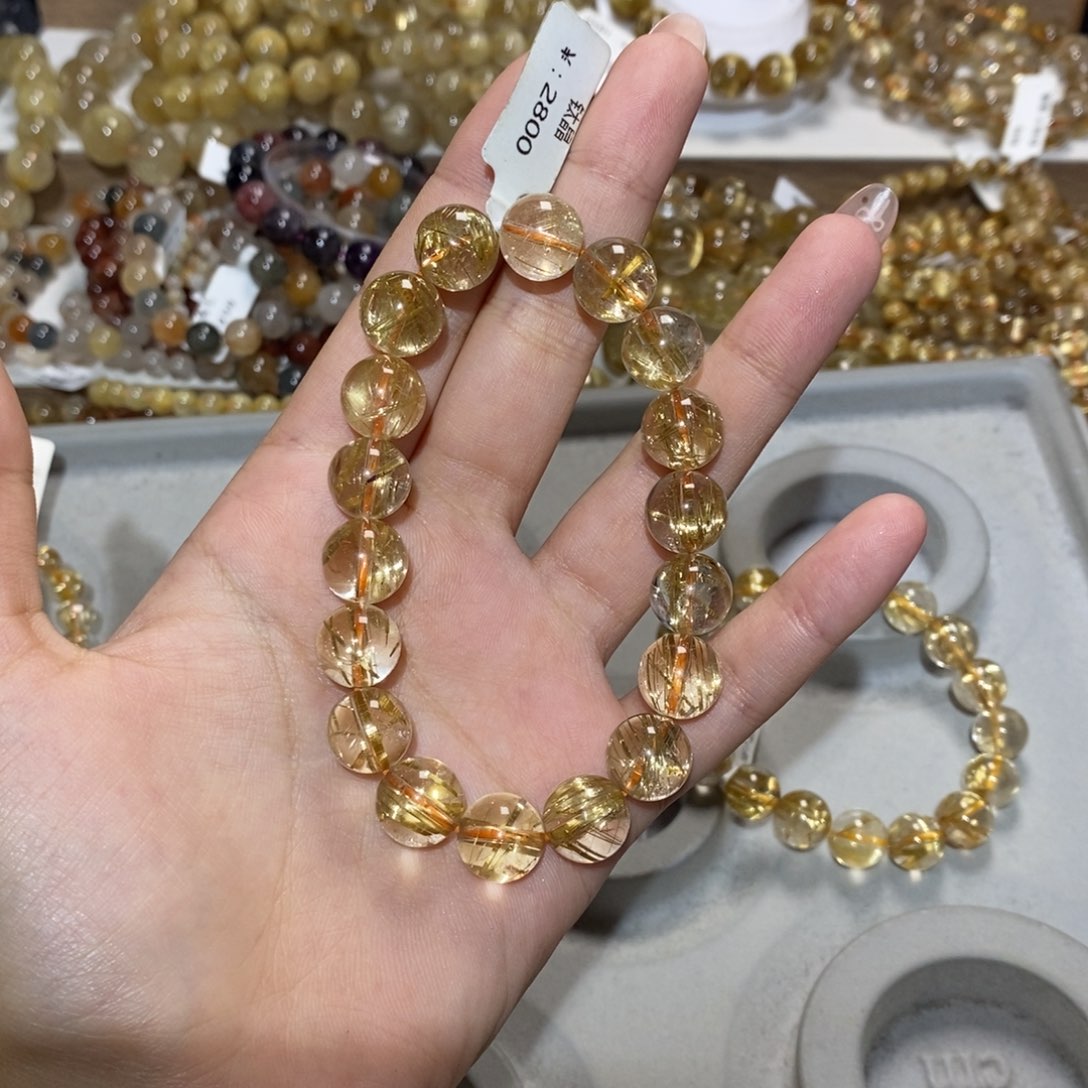 水晶手链未镶嵌幸****心手链