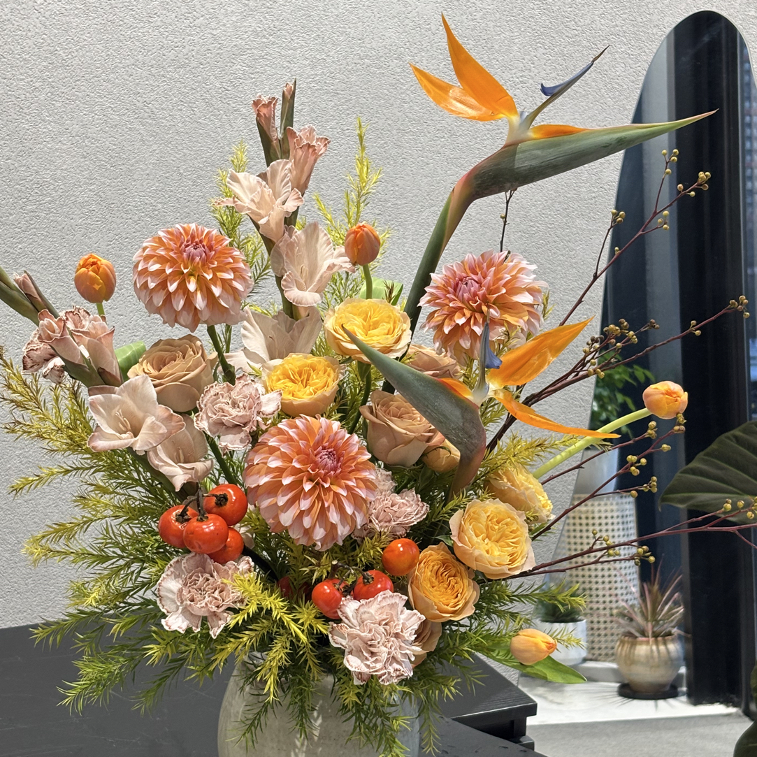 花艺师瓶插花系列0001