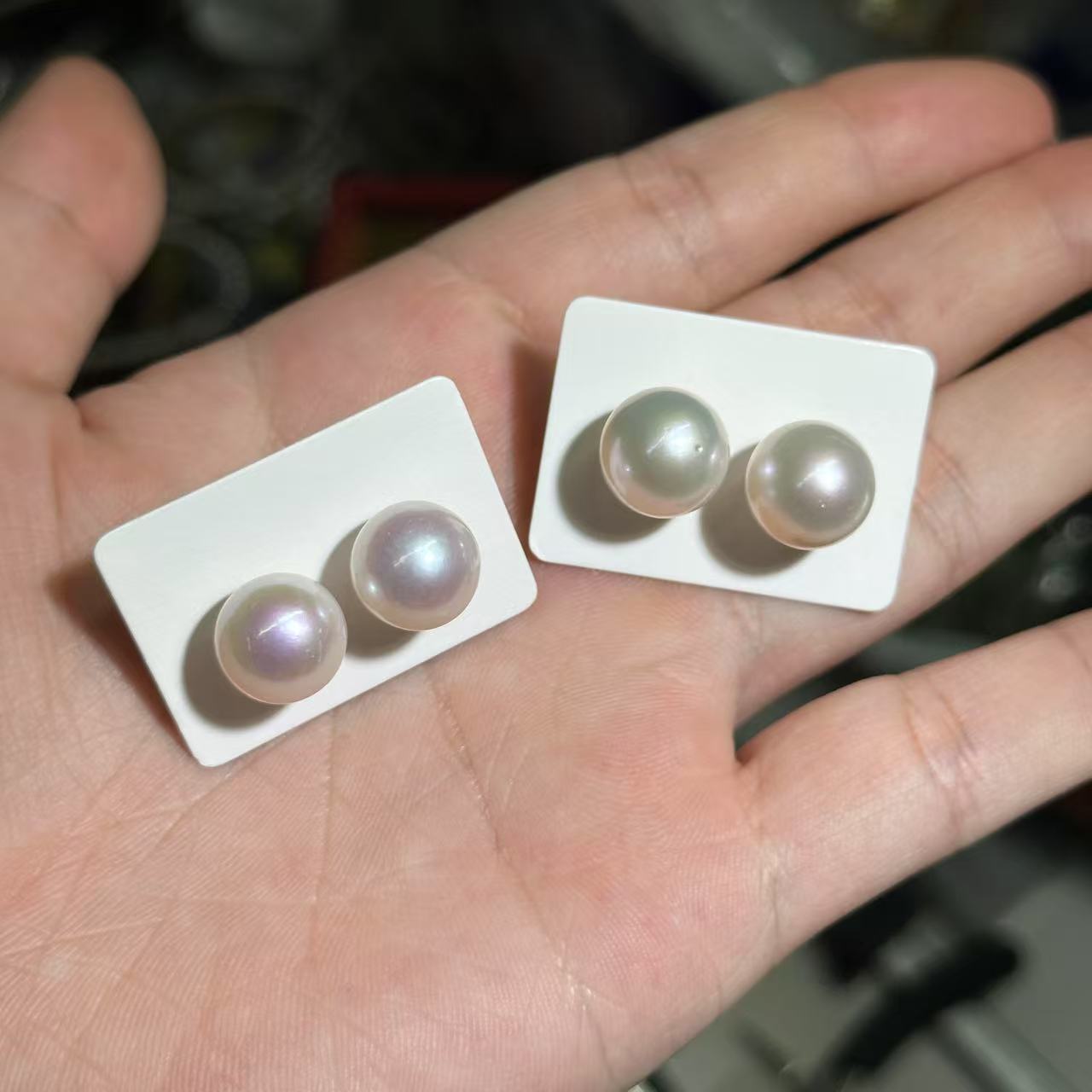 【P84】珍珠耳钉多样性发其一副