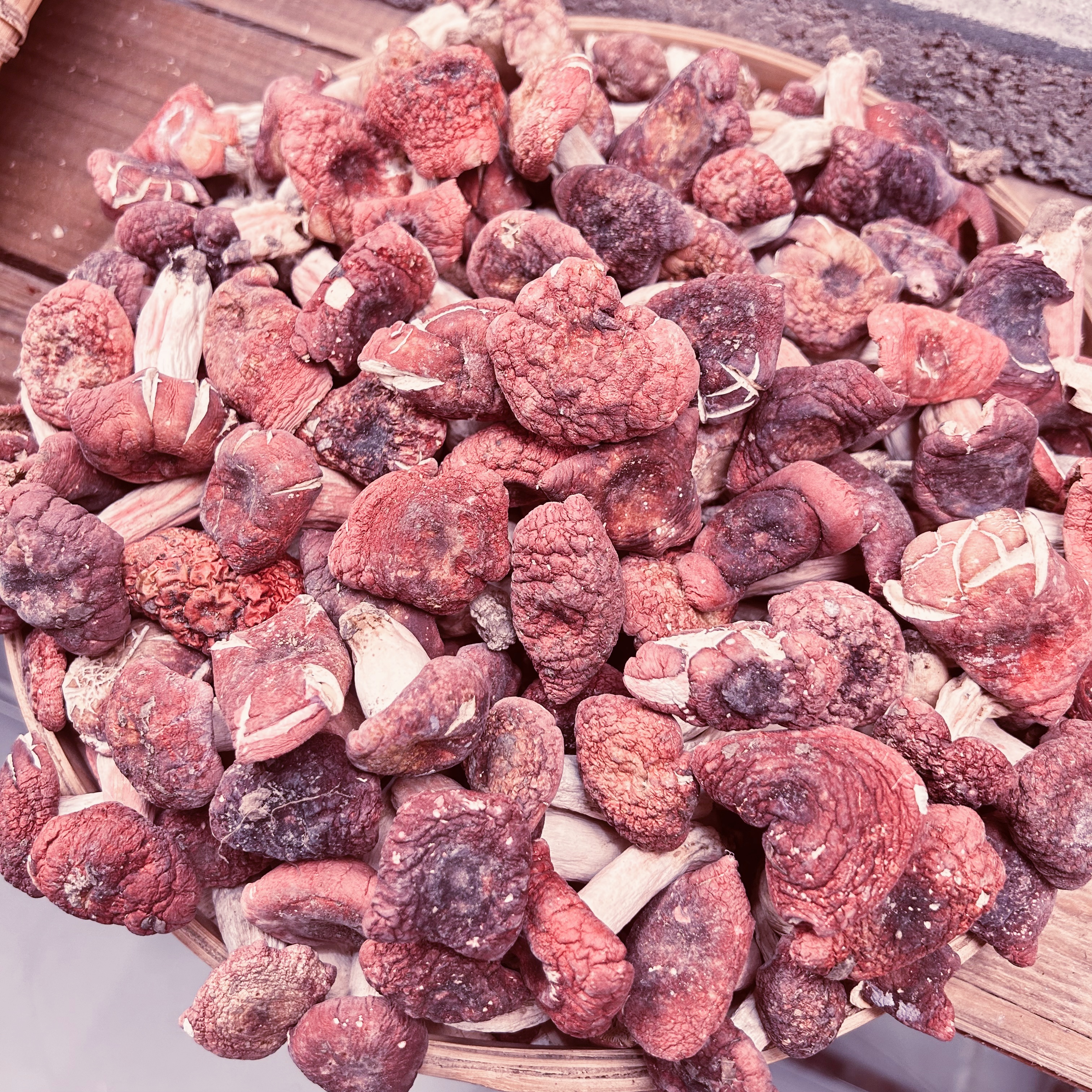 中标红菇野生红菇正宗月子菇煲汤美味当季野生正红菇送礼佳品