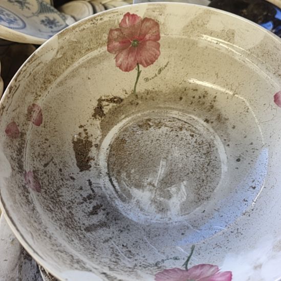 瓷花碗口径23…………