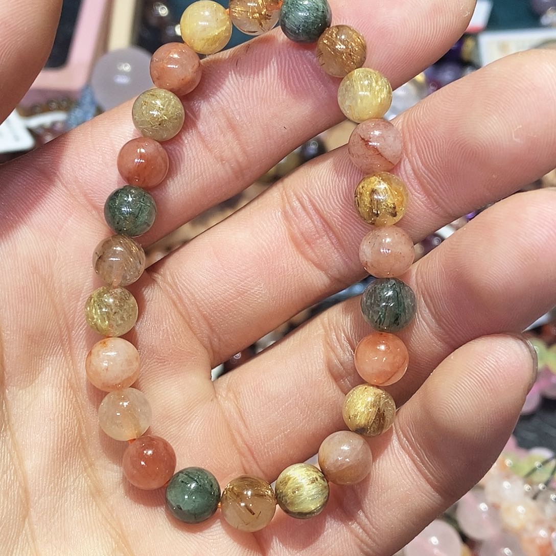 水晶手链未镶嵌晨曦水晶53