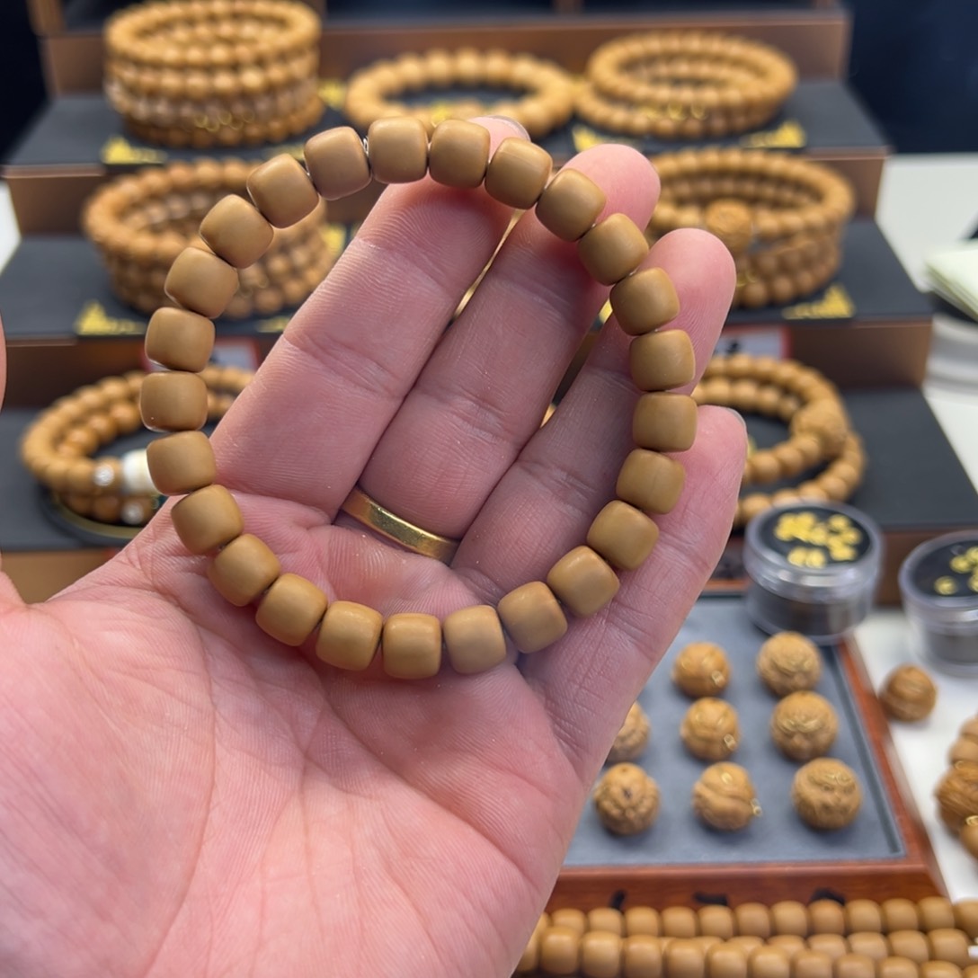 猴头核桃手串高**人全品手工道珠6号