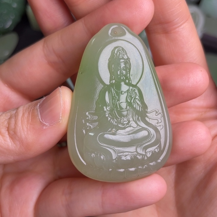 和田玉颈饰未镶嵌?***读