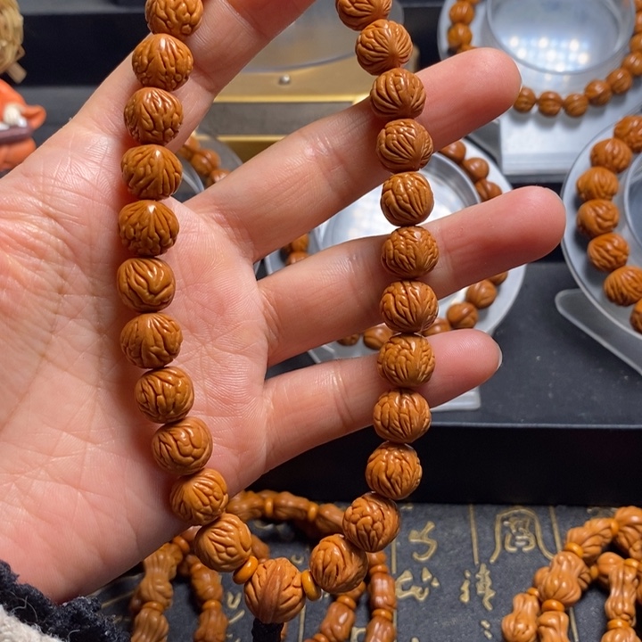 手串桃核祥云纹手持11