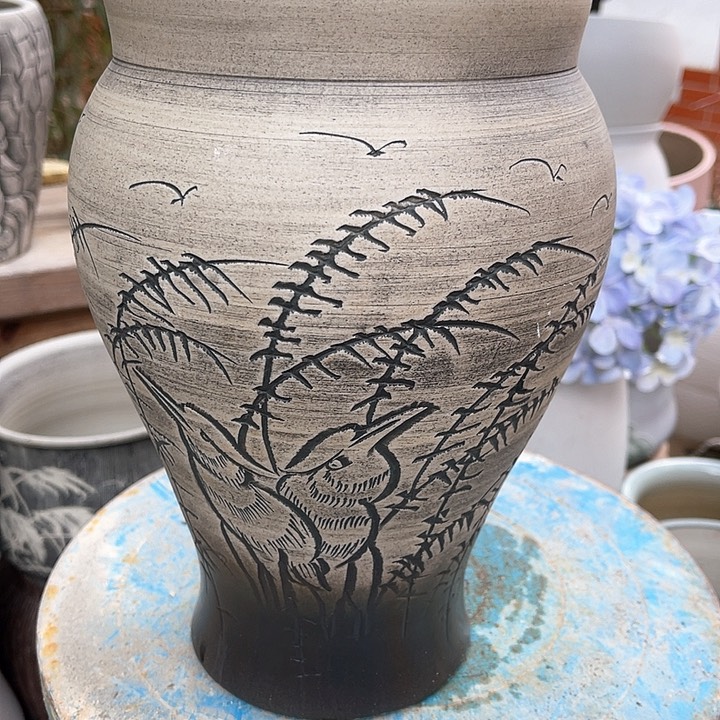 盘高度22内扣14 艺术陶瓷