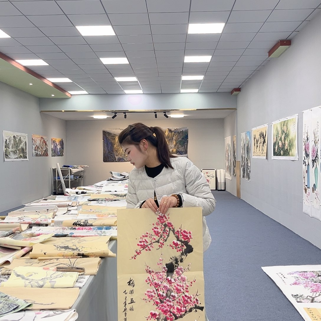 国画国画作品纯手绘作品