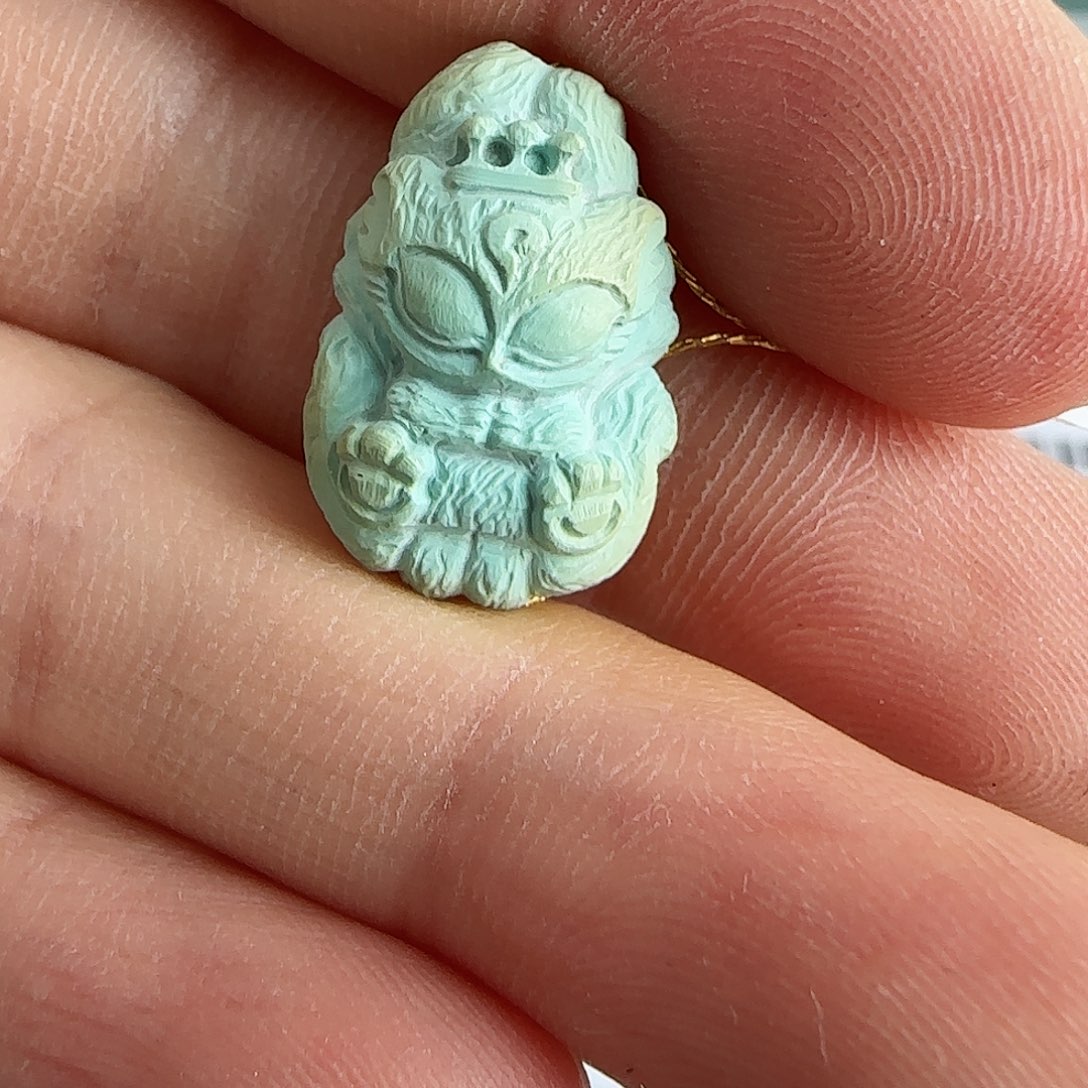 绿松石珠宝半成品未镶嵌