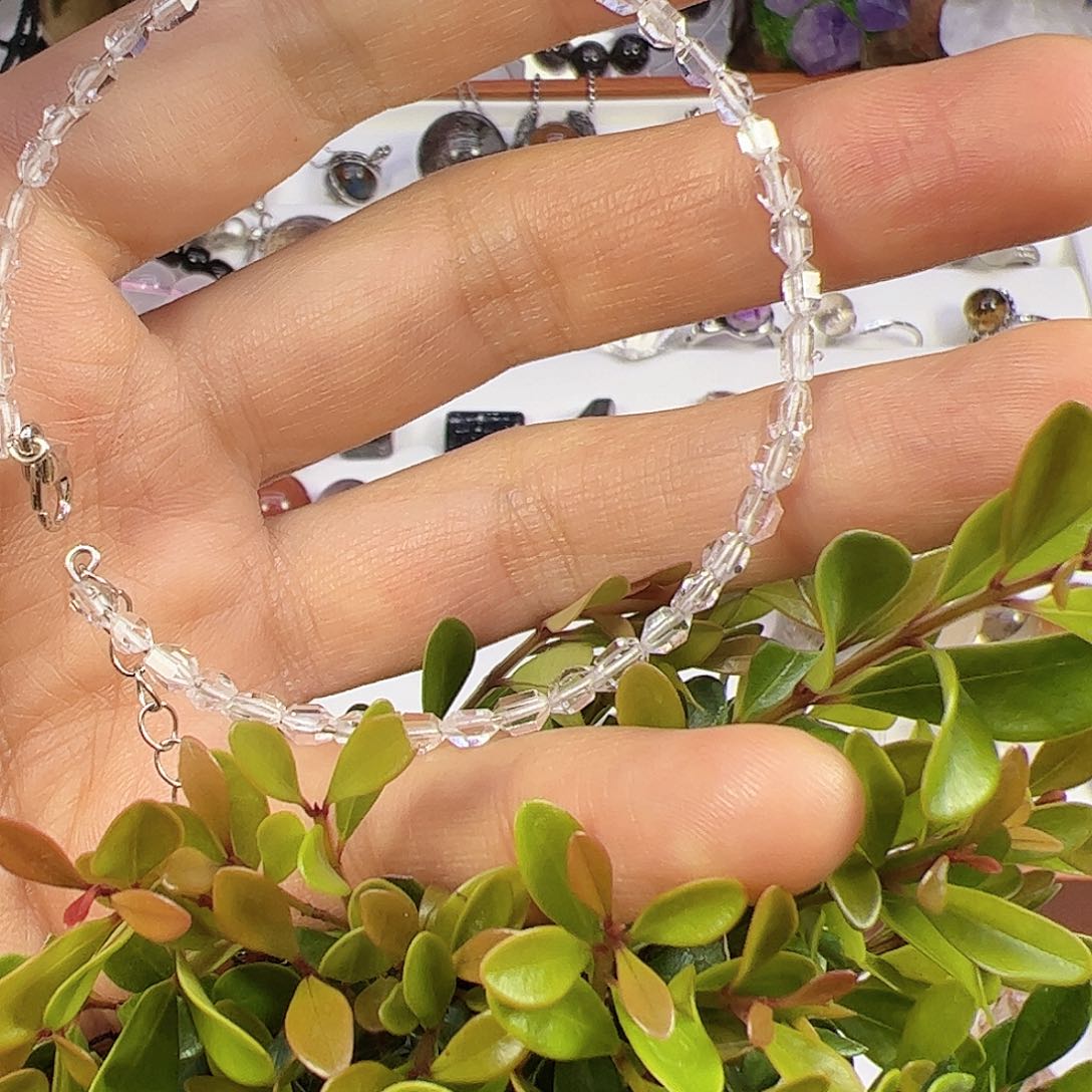 水晶兔毛单珠未镶嵌