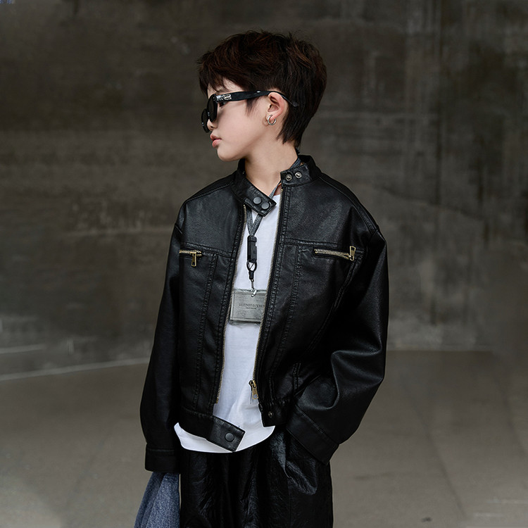 扣号专用链接-皮衣童装外套-299