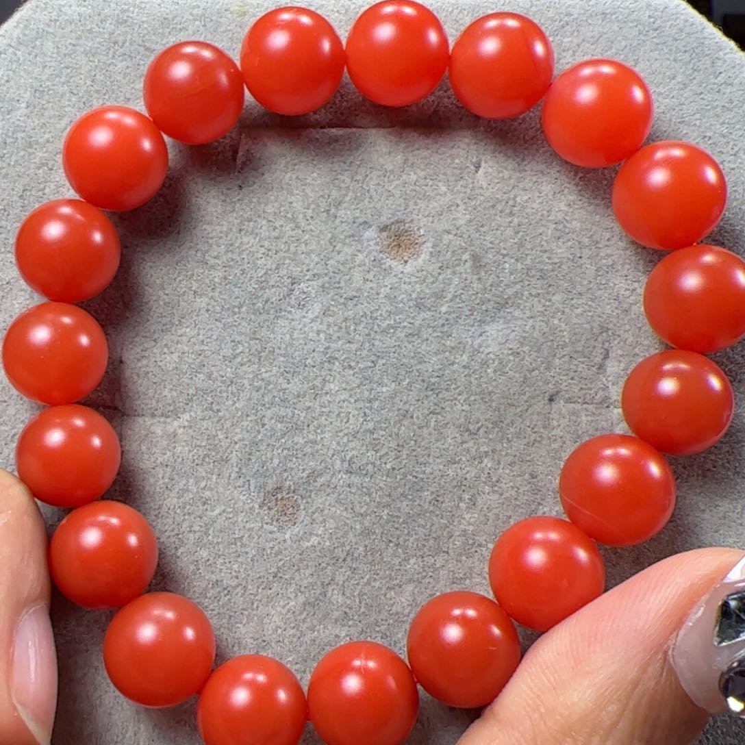 南红玛瑙10➕单圈未镶嵌