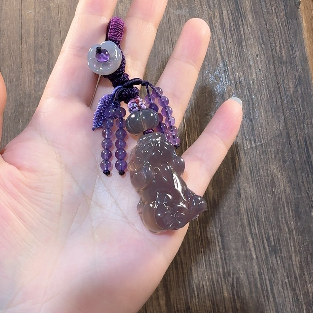 玛瑙/玉髓小吊坠挂件未镶嵌