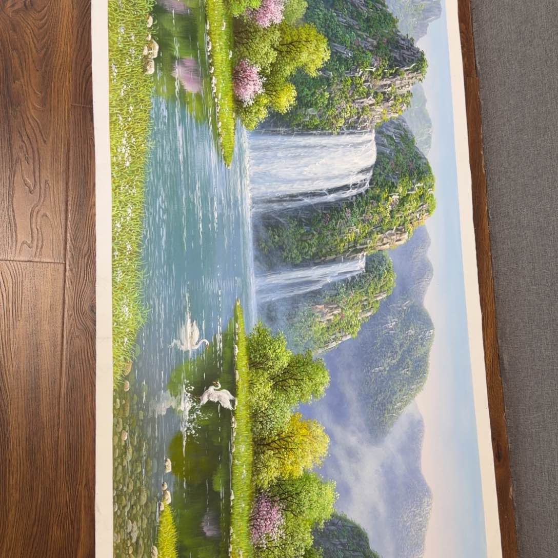 油画你在哪呢你现在干