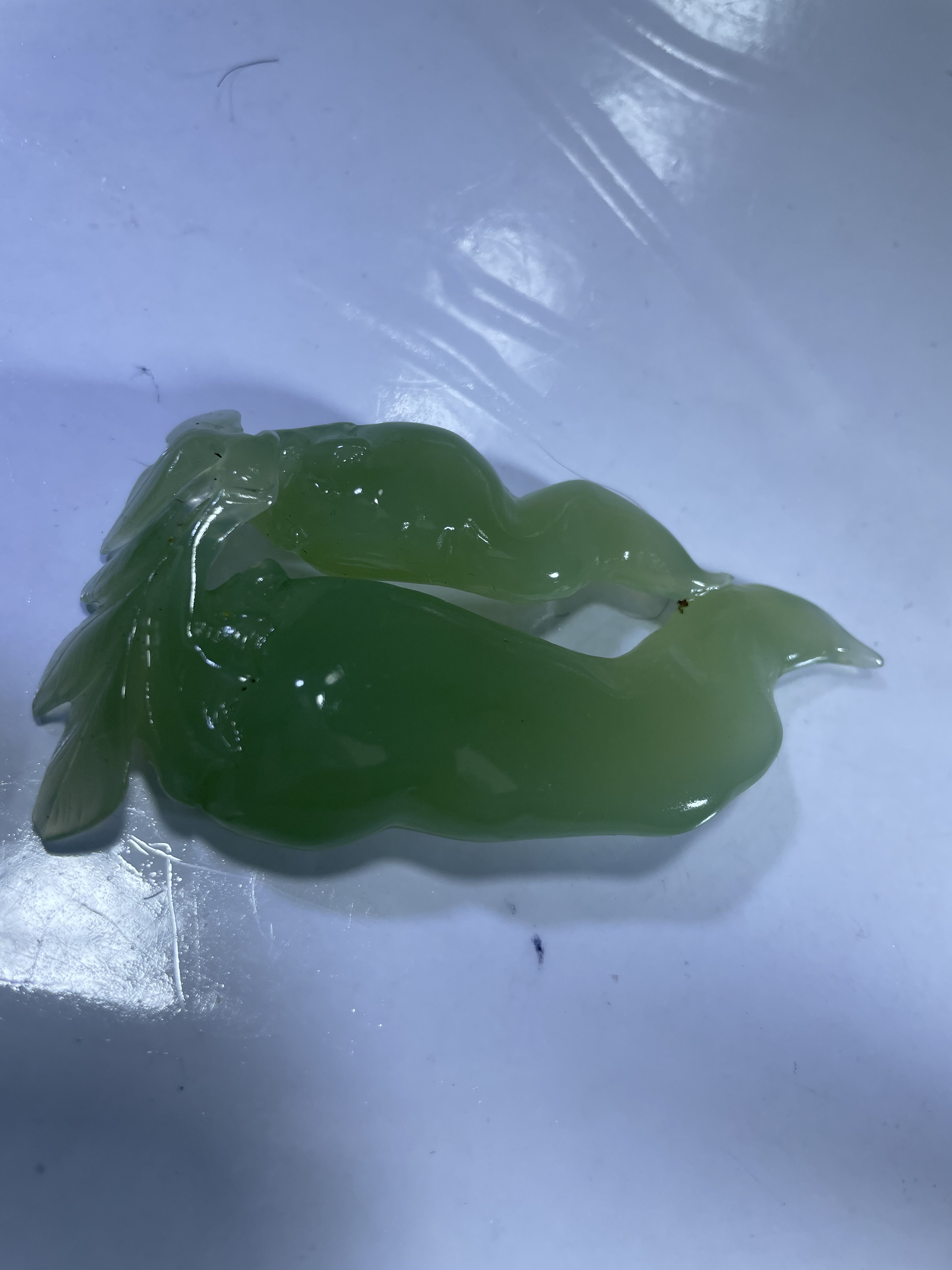 岫玉糯冰料辣椒手把辣椒