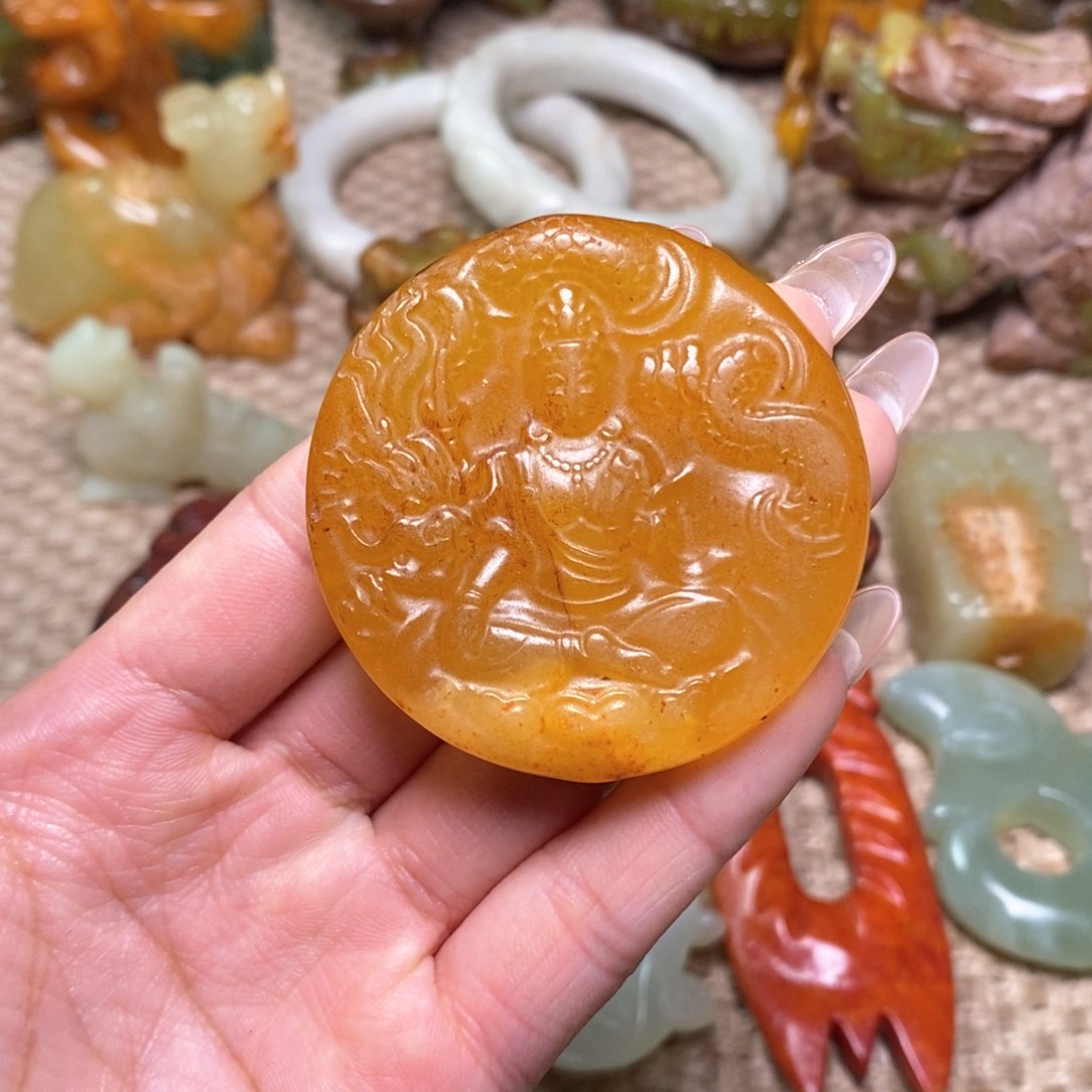 白玉菩提吊坠白玉菩提白玉菩提摆件