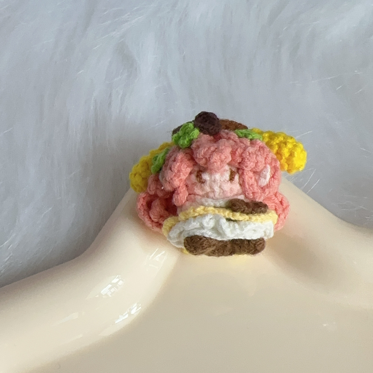 阿骨朵三丽欧布丁狗钩织小软糖成品