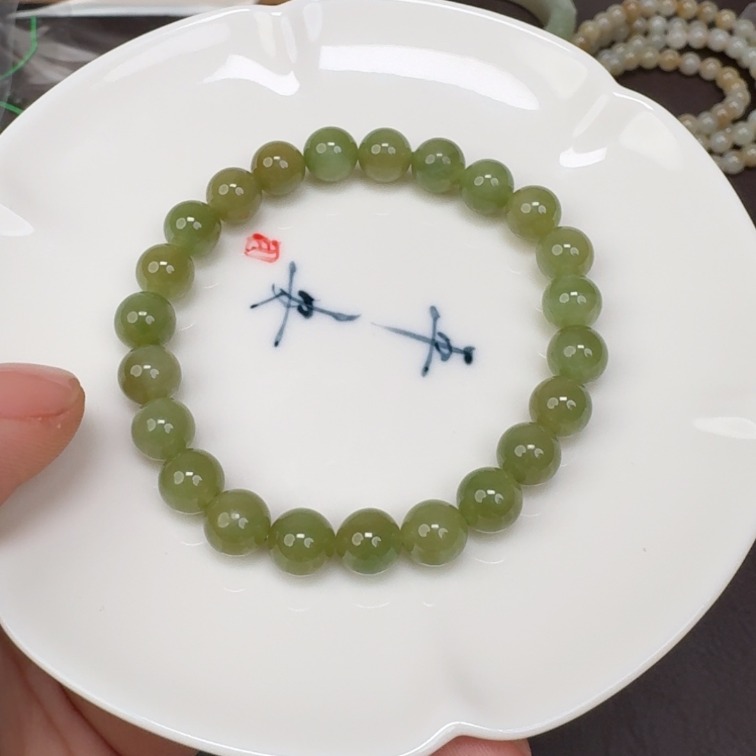 小****和田玉未镶嵌颈饰1220